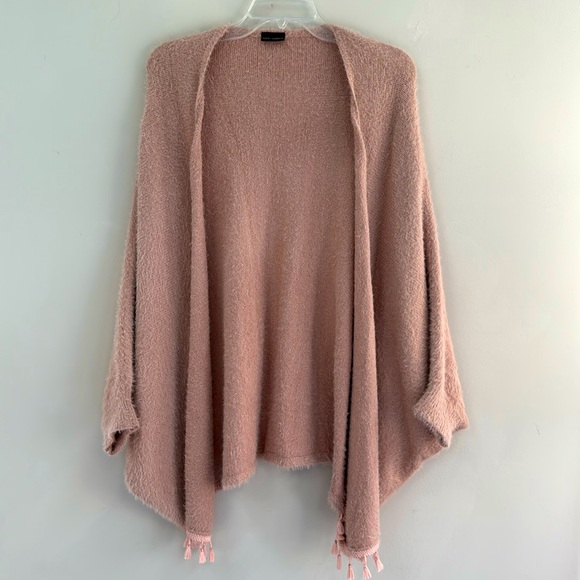 Coco + Carmen Sweaters - COCO+CARMEN Open Front Cardigan with Front Tassels - One Size-Gently Worn
